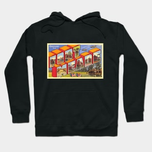 Greetings from Fort Meade, Maryland - Vintage Large Letter Postcard Hoodie